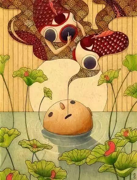 朋友圈最暖心插画:想回到过去……