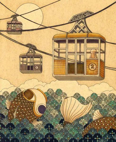 朋友圈最暖心插画:想回到过去……