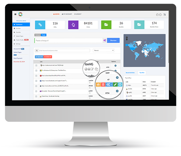 Premium URL Shortener高级商业主题Light V1.6汉化修复版